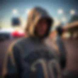 The Hundreds sweatshirt showcasing its unique design elements and craftsmanship.