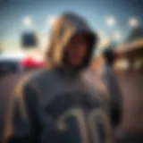 Unique Design Elements of The Hundreds Sweatshirt The Hundreds sweatshirt showcasing its unique design elements and craftsmanship.