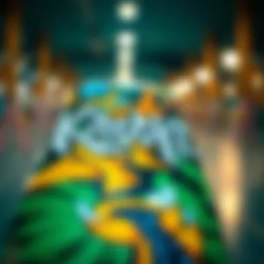 Distinctive Graphics of Krooked Boards Krooked board showcasing its unique graphics