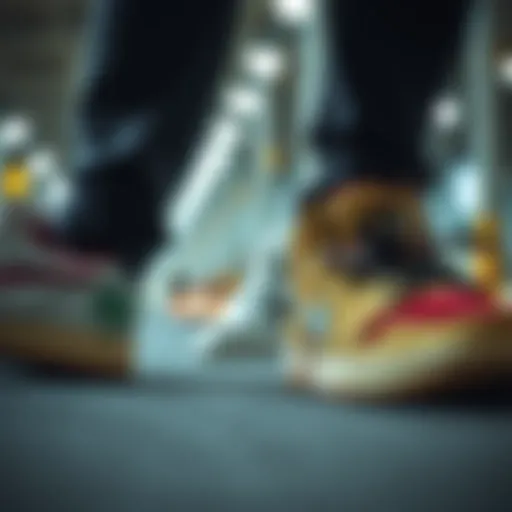 The evolution of skate shoe designs over time