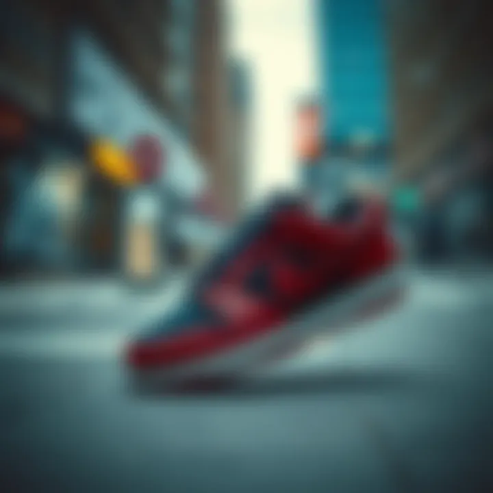 Urban Aesthetic of Nike Stefan Janowski Nike Stefan Janowski skate shoe in urban environment