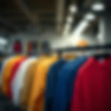Diverse Color Choices for Every Skateboarder Different color variations of the Plain Champion Crewneck on display