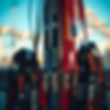 Diverse Styles of RVCA Lanyards Various styles of RVCA lanyards displayed together