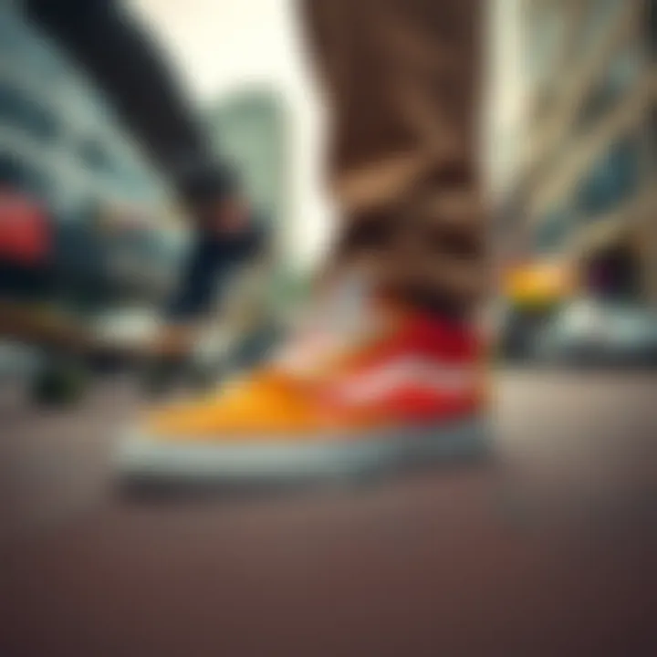 Vans Chukka Low Tan in Skate Culture Skaters wearing Vans Chukka Low Tan in an urban environment