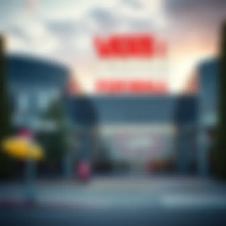 Vans Freehold Mall: A Skateboarding Landmark Vans Freehold Mall exterior showcasing skateboarding culture