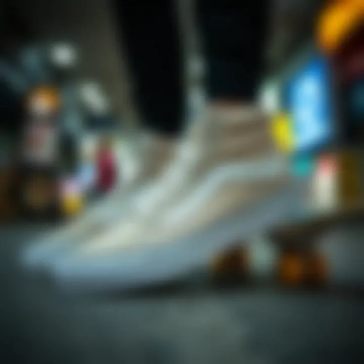 Vans High Pro in a cultural skate scene setting