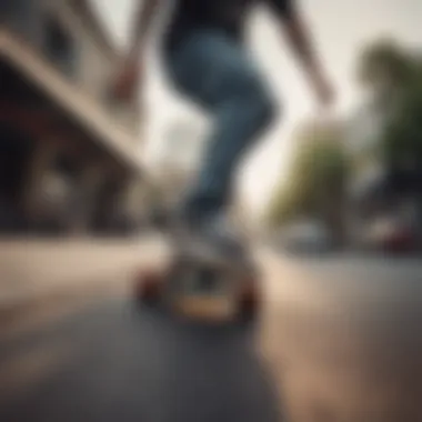 A skateboarder performing tricks while wearing Vans shoes.