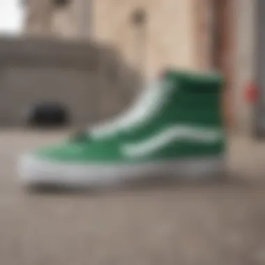 Exploring the Vans Sk8 Hi Green Suede: Style Meets Functionality in Skate Culture Summary