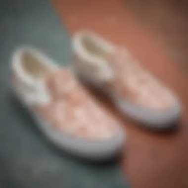 Vans Slip-On Marshmallow Design Details Stylish Vans Slip-On Marshmallow showcasing its unique design