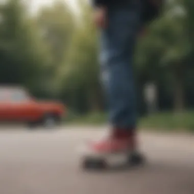 Casual Setting with Vans Standard Mid MTE Person wearing Vans Standard Mid MTE in a casual setting