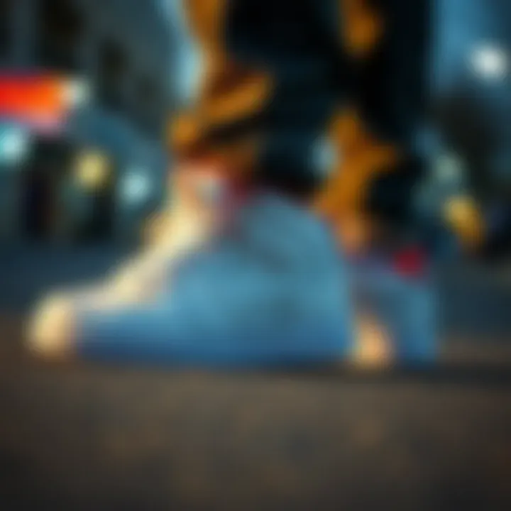 Puffy Etnies in Street Fashion Fashionable streetwear featuring puffy etnies