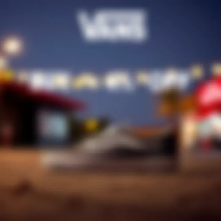 Promotional Advertisement for Vans Vans promotional advertisement highlighting the offer