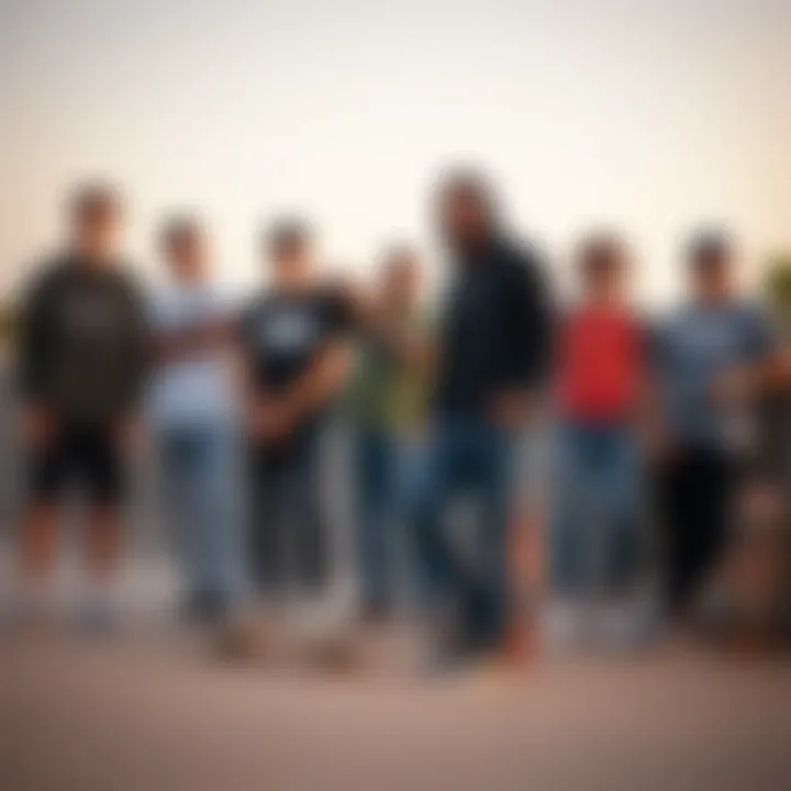 Celebrating Skate Culture with Vans Group of friends enjoying skate culture with Vans footwear