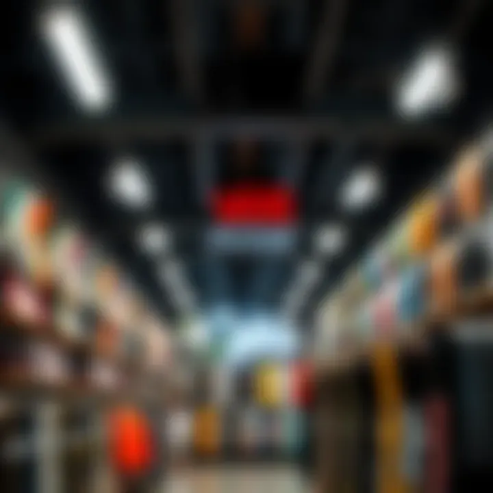 Inside Vans Irvine Spectrum: A Skate Gear Wonderland Interior view of Vans Irvine Spectrum displaying skate gear