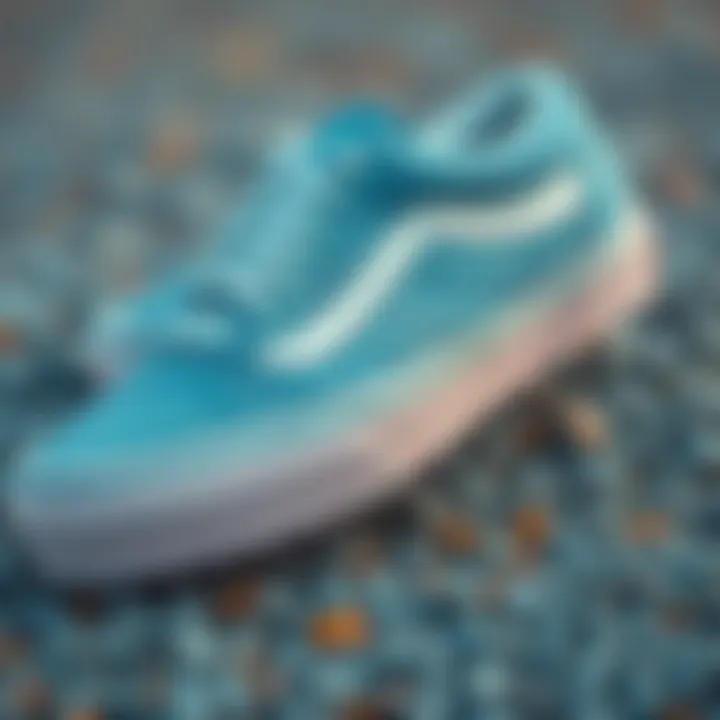 Material Composition of Vans Old Skool Blue Coral Material composition of the Vans Old Skool Blue Coral
