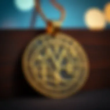 Faze Clan pendant design showcasing intricate details