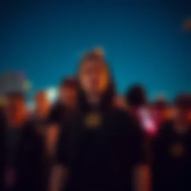 Group of enthusiasts displaying their Faze Clan pendants