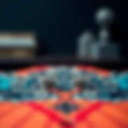 Close-up of a custom fingerboard showcasing intricate design