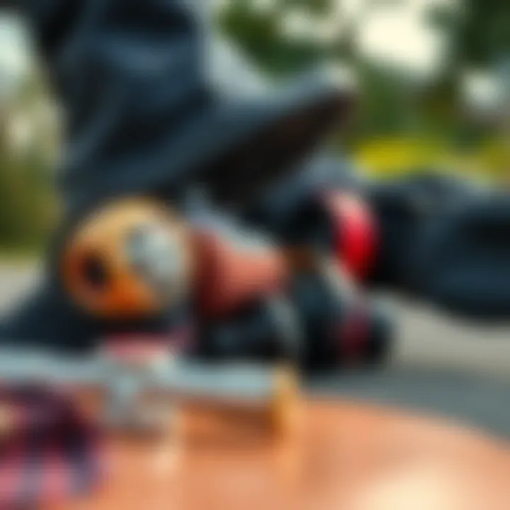 Essentials for Every Skateboarder Close-up of essential skateboarding gear