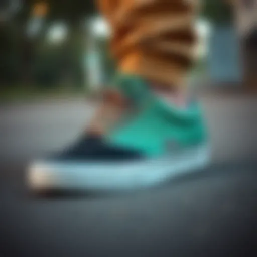 Eco-friendly skateboarding footwear