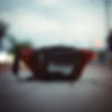 Sleek design of Herschel fanny pack with aesthetic appeal