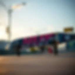 Huf Worldwide skateboard deck showcasing unique graphic design