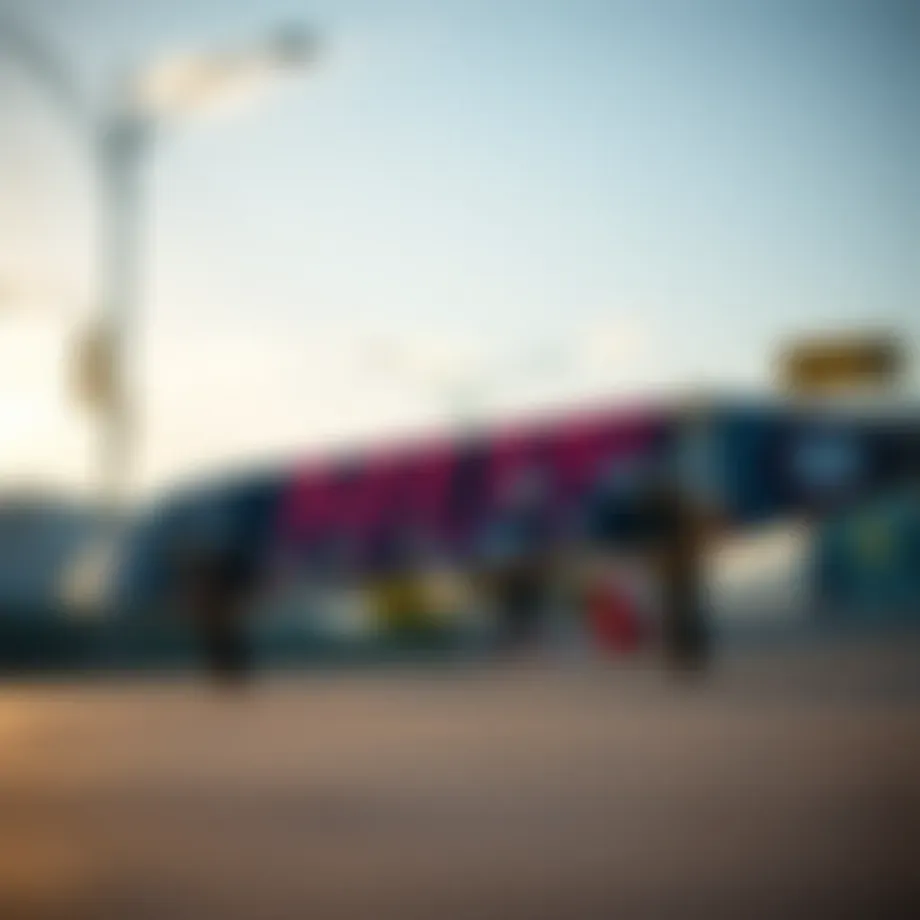 Huf Worldwide skateboard deck showcasing unique graphic design