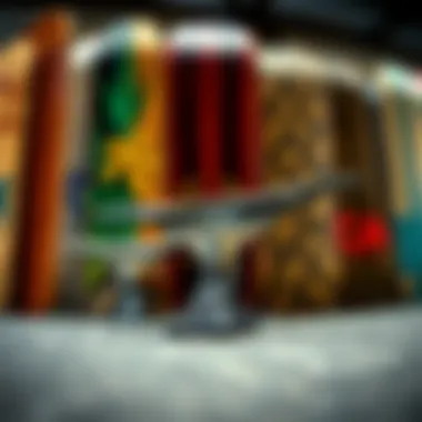 Various skateboard decks compatible with Independent Forged Hollow Stage 11 trucks displayed together