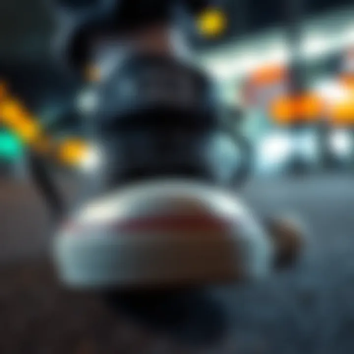 Performance Features of Converse Skate Shoes Performance features highlighted in Louie Lopez's Converse skate shoes