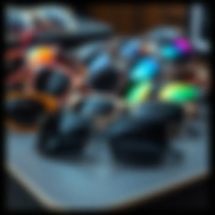 Exploring Diverse Styles of Luxury Square Sunglasses Various luxury square sunglasses styles displayed creatively