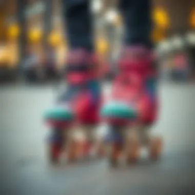 Parents selecting gear for children