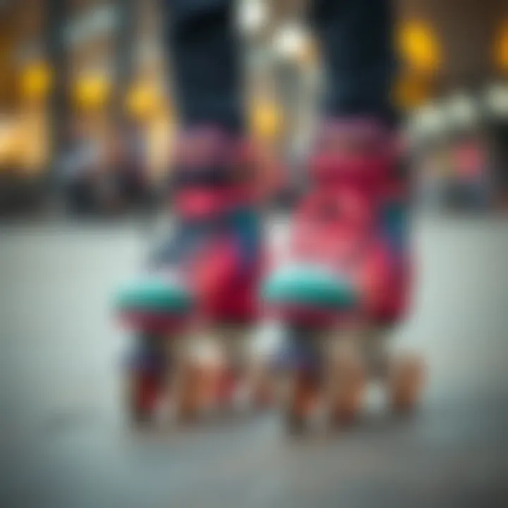 Parents selecting gear for children