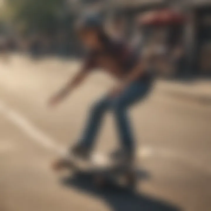 Historic photo capturing the evolution of skateboarding through the decades