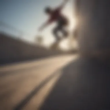 A skateboarder performing tricks on a new deck, demonstrating quality and performance