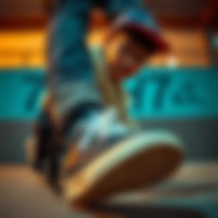 Fashion Statement in Skate Culture Youth showcasing stylish outfit with Nike Blazer Low 77 Youth