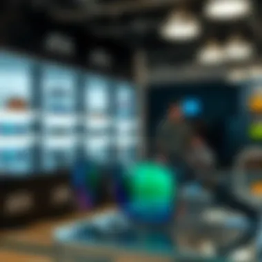 Retail environment featuring Oakley Holbrook sunglasses