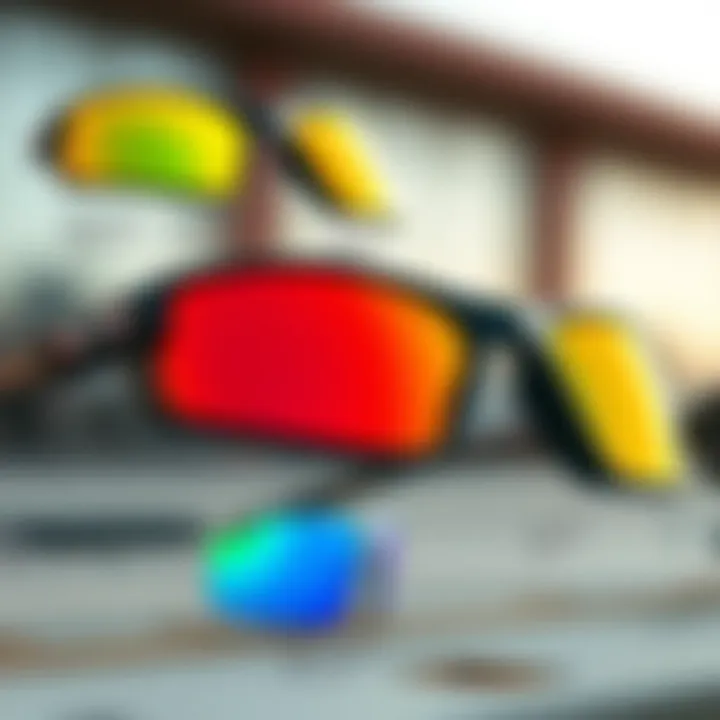 Different Types of Oakley Ridgeline Lenses Illustration of various Oakley Ridgeline lens types with brief descriptions.