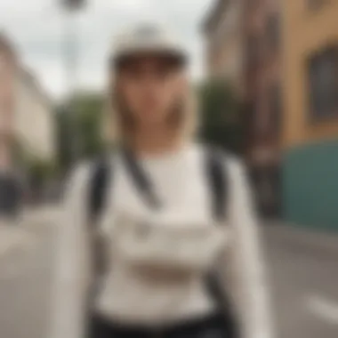 Versatile Styling with Off White Fanny Pack Versatile off white fanny pack styled with different outfits