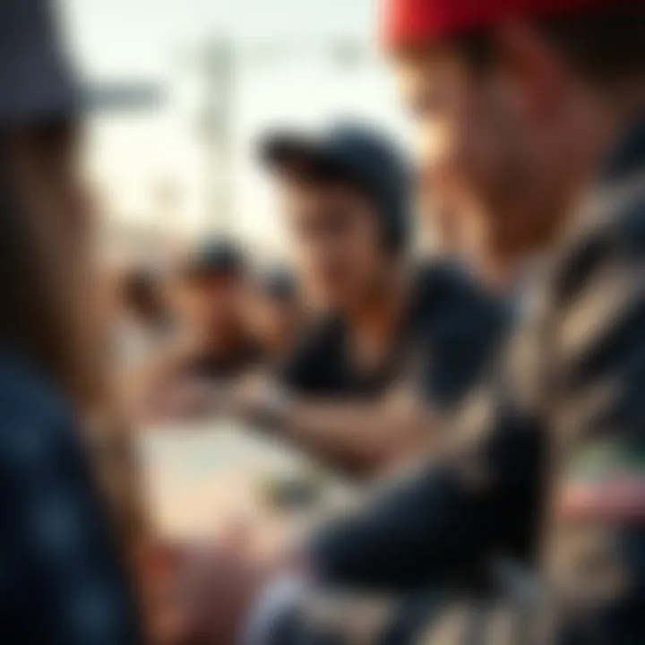 Engaging Community Around Skater XL A vibrant online community discussing Skater XL on social media