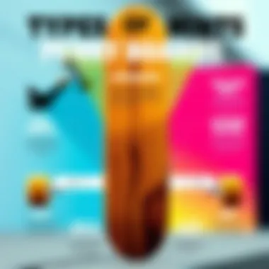 Types of Penny Boards Infographic An infographic displaying different types of penny boards and their features