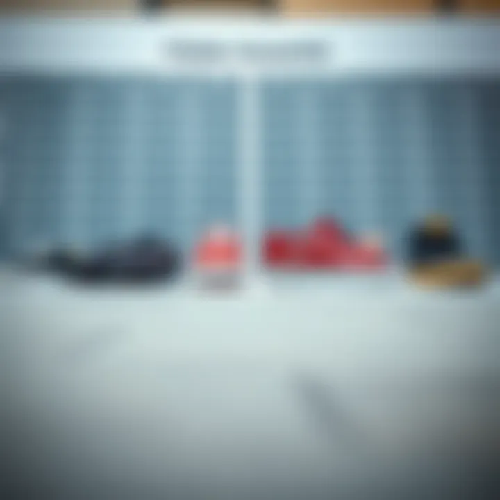 A comparison chart displaying red Vans alongside other popular skate shoes.