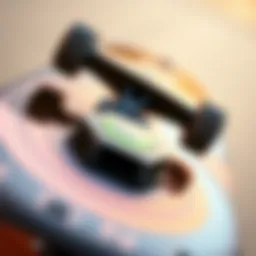 A close-up of a sonic tech deck showcasing advanced sensor technology