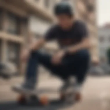 Understanding Safety Regulations for Skateboarding Gear An expert examining the safety regulations for skateboard gear.