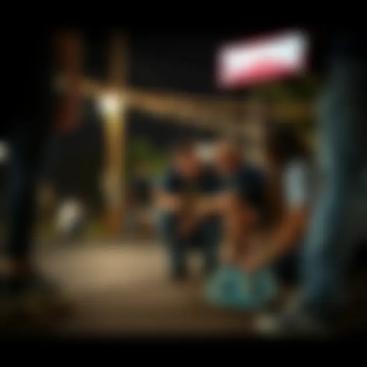 Skateboarding Community Connection Skateboarding community engaging with Thrasher Magazine