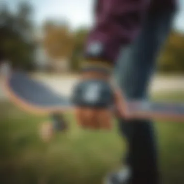 Stylish and Comfortable Wrist Guards Triple 8 wrist guards demonstrating comfort and style