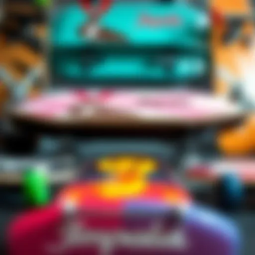 Diverse Impala Skates Collection A vibrant display of various Impala Skates models showcasing their unique designs and colors.