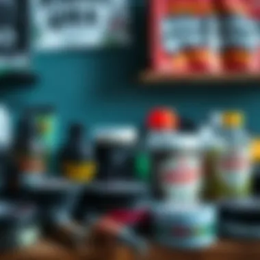 Diverse Types of Killer Wax Products Various types of killer wax products displayed