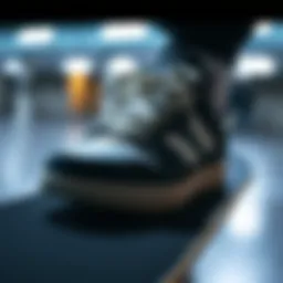 Design features of size 15 skateboarding shoes