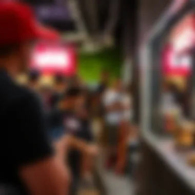 Community Engagement at Vans An engaging community event at the Vans store, highlighting local skateboard culture