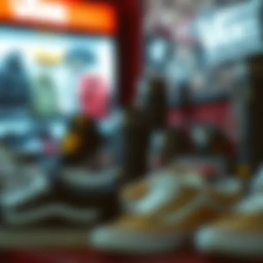 Vans outlet store online shopping interface showcasing various products